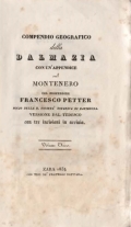 Petter Franz: Compendio geografico della Dalmazia 
